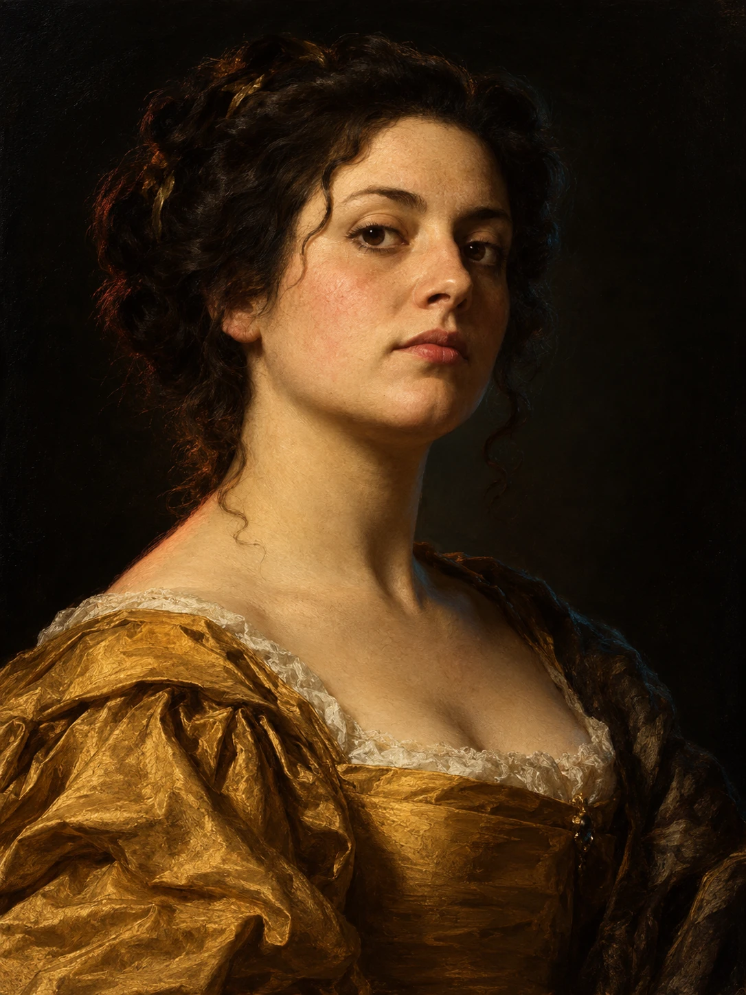 AI interpretation of Artemisia Gentileschi