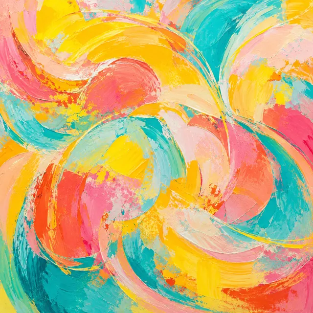 Joy, abstract artwork by ChatGPT