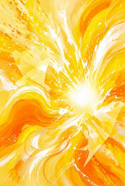 Joy, abstract artwork by Grok